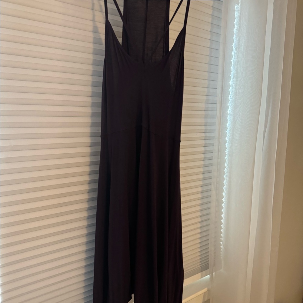 Purple casual dress